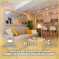Le Bohème - Spa/Netflix/Wifi Fibre - Séjour Lozère, hotel berdekatan Mende - Brenoux Aerodrome - MEN, Mende