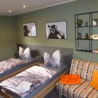 Gästezimmer in einer Ferienwohnung Thiele in Roßwein، فندق في Roßwein