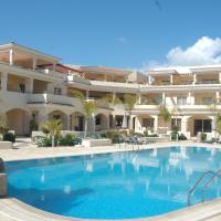 Aphrodite Sands Resort complex has a sauna, fitness room, health spa, jacuzzis, hotel near Paphos International Airport - PFO, Mandria
