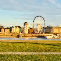 Apartment 120 qm -3 Schlafzimmer-2 Bäder- für 8 Gäste, hotel din Heerdt, Düsseldorf