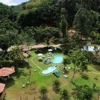 Hotel Chale Nosso Sítio, hotel u gradu Gvaramiranga