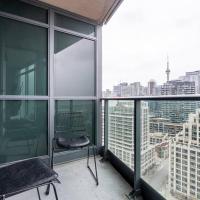 Modern 1 BDRM condo, Lakeshore views +Free Parking, hotel near Billy Bishop Toronto City Airport - YTZ, Toronto