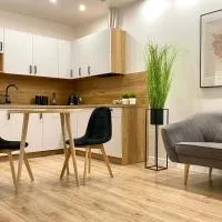Nowoczesny Apartament w Dzierżoniowie - parter - balkon - pokój + sypialnia, hotell i Dzierżoniów