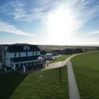 Strandhotel Dagebüll direkt an der Nordsee mit Restaurant, hotel i Dagebøl