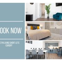 #3 Executive DYZYN Living - Cardiff City Center - Parking Included