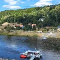 Elbblick, hotel u gradu 'Königstein an der Elbe'