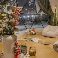 Czorsztyn Glamp, hotel u gradu Maniowy