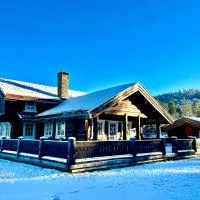 Luxury Cabin at Nesfjellet with sauna, bbq, close to ski & golf, hotel i Nes