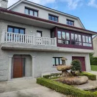 Casa Rigo en Sigüeiro, cerca de Santiago de Compostela, hotel Sigüeiróban