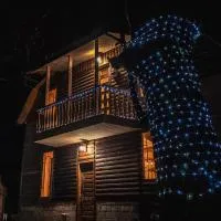 Feel Funny House Svaneti, hotel en Kʼveda Marghi