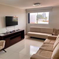 Apartamento perfeito, bem localizado, confortável, espaçoso e com bom preço insta thiagojacomo, hotell i Setor Aeroporto, Goiânia