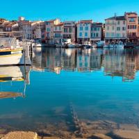 Le Best à Cassis,Top emplacement,Parking,double balcon