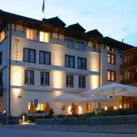 Hotel Weisses Kreuz Bergün, hotel em Bergün