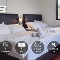 Jalan Kuhara 300 mbps BBQ spacious LR Detach Bungalow