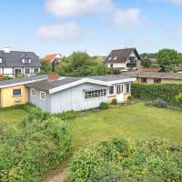 an aerial view of a house with a yard at Two-Bedroom Holiday Home in Roskilde