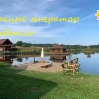 GuestHouse on the Lake with Bathhouse 70 km from Kiev, Hotel in Belka