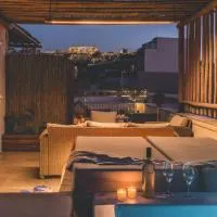 Luxury Apartment with Acropolis view Terrace and Jacuzzi in the Heart of Athens - Living Stone Azurite