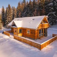 Oskarówka domek w górach na odludziu z jacuzzi i sauną - kominek i Netflix