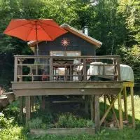 Catskills tiny house cabin, hotelli kohteessa Livingston Manor
