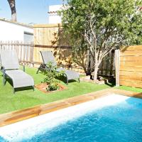 Cabaña con piscina privada