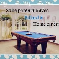 Suite parentale avec billard et home cinéma privatisés, hôtel à Neuvecelle