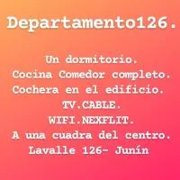 Departamento126, hotel u gradu Hunin