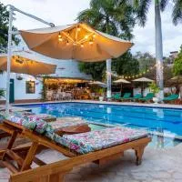 Entre Palmas Casa Hotel, hótel í Santa Fe de Antioquia