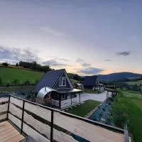 Domki- Limanowa, domki z balią i sauną, hotel v destinácii Limanowa