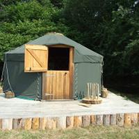 'Oak' Yurt in West Sussex countryside