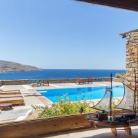Villa Myrto, breathtaking Aegean view, 5' from Koundouros beach