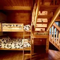 Good life cabin 1 · Rustic Log Cabin, hotel din Bryson City