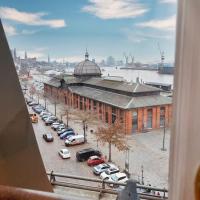 LOFT-Panoramablick-HAFEN & ELBE!, hotel in Altonaer Fischmarkt, Hamburg