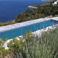 Villa Nafsika stunning view on the Aegean Sea