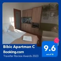 Bíbic Apartman C، فندق في Kápolnásnyék