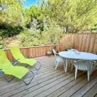 Niedliche Wohnung mit Terrasse direkt am Strand