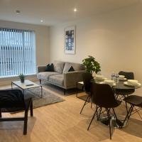 stylish modern one bed Apartment, hotelli Birminghamissa alueella Digbeth