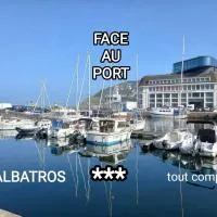 L' ALBATROS vue sur le port, hotel Fécamp-ban