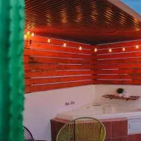 "Escapada perfecta" casa con albeca, jacuzzi y roof garden, hotel en Tlatenchi