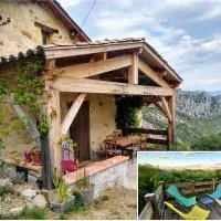 Sigottier에 위치한 호텔 Gîte de la Chabespa, belle vue, au calme