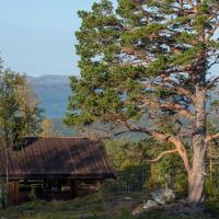 Sørbølhytta - cabin in Flå with design interior and climbing wall for the kids