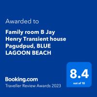 Family room B Jay Henry Transient house Pagudpud, BLUE LAGOON BEACH, hotel in Pagudpud