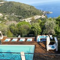 Luxurious studio suite near Monaco with sea view, hotel in Eze Old Town, Èze