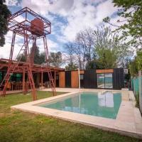 Cabaña del Mangrullo. Con piscina y Mirador., hotel en Villa Leloir