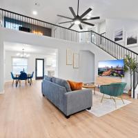 Modern & Homey 3BR Home, Remote Work Friendly, King Beds, Fast WiFi, hotel near Austin Executive Airport - EDC, Pflugerville