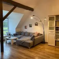 Wunderschöne Ferienwohnung auf dem Bauernhof, viešbutis mieste Grevenas