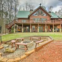 Luxury Lake Hartwell Villa with Dock, Theater and Hot Tub