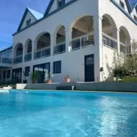 Villa Blue Lodge, hotel Saint-Louis-ban