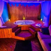Shawinigan में, होटल Petit studio très intime, avec spa intérieur au coeur de Shawinigan