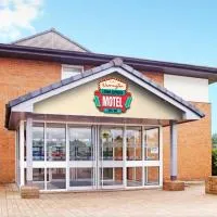 Viesnīca Warrington Motel, J20 M6 Lymm Services Voringtonā