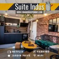 SUITE INDUS - JARDIN, NETFLIX et PARKING - Le Manoir aux Pommes, hotel v mestu Orbec-en-Auge